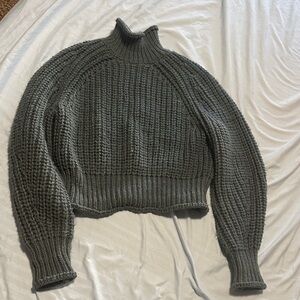 H&M Dark Gray Turtleneck Sweater